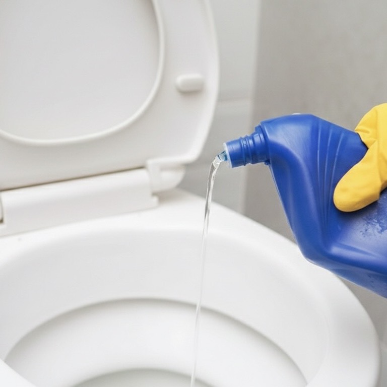 ผสมในน้ำยาล้างห้องน้ำ